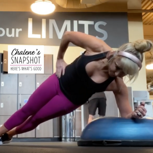 Chalene johnson Working Out In Gym