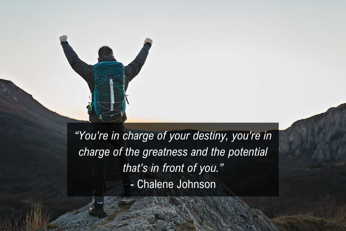 Chalene Johnson goal quote - destiny