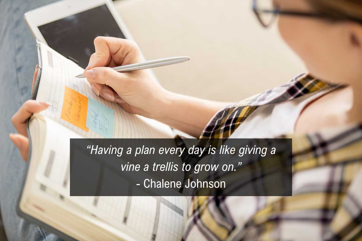 Chalene Johnson goal quote - plan
