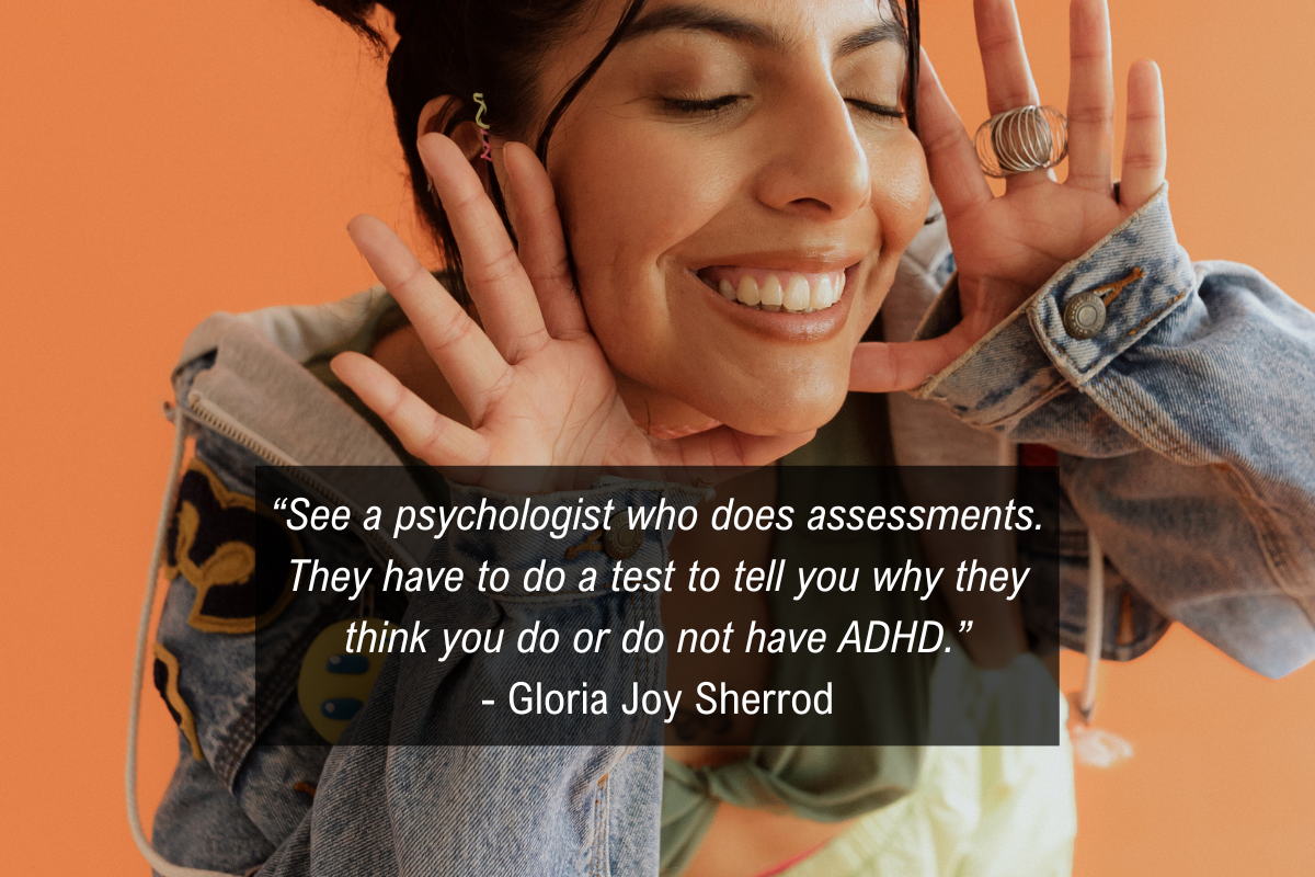 Chalene Johnson Gloria Joy Sherrod ADHD focus quote - assessment
