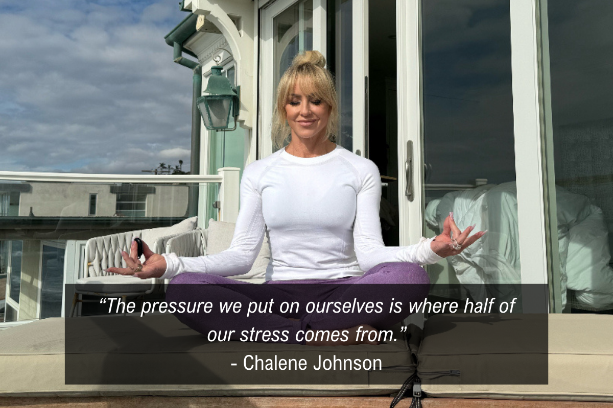 Chalene Johnson overwhelmed quote - pressure