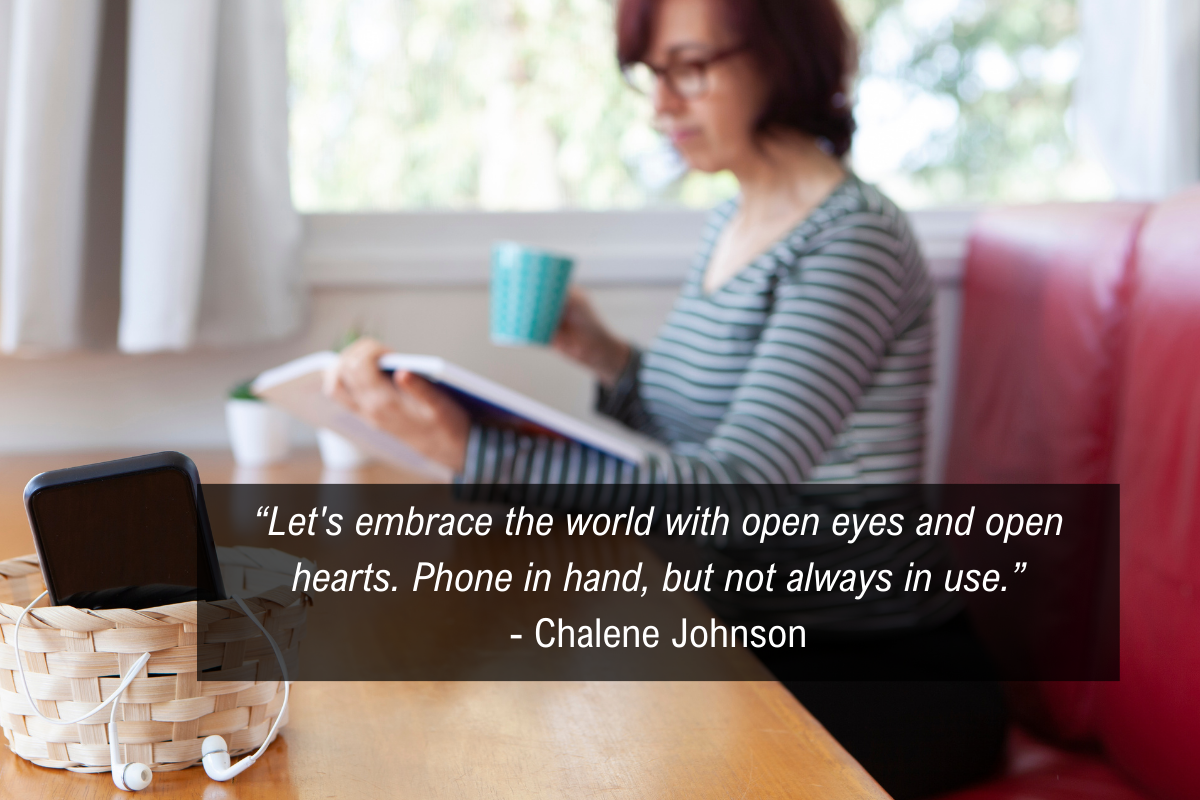 Chalene Johnson breaking the addiction quote - open world