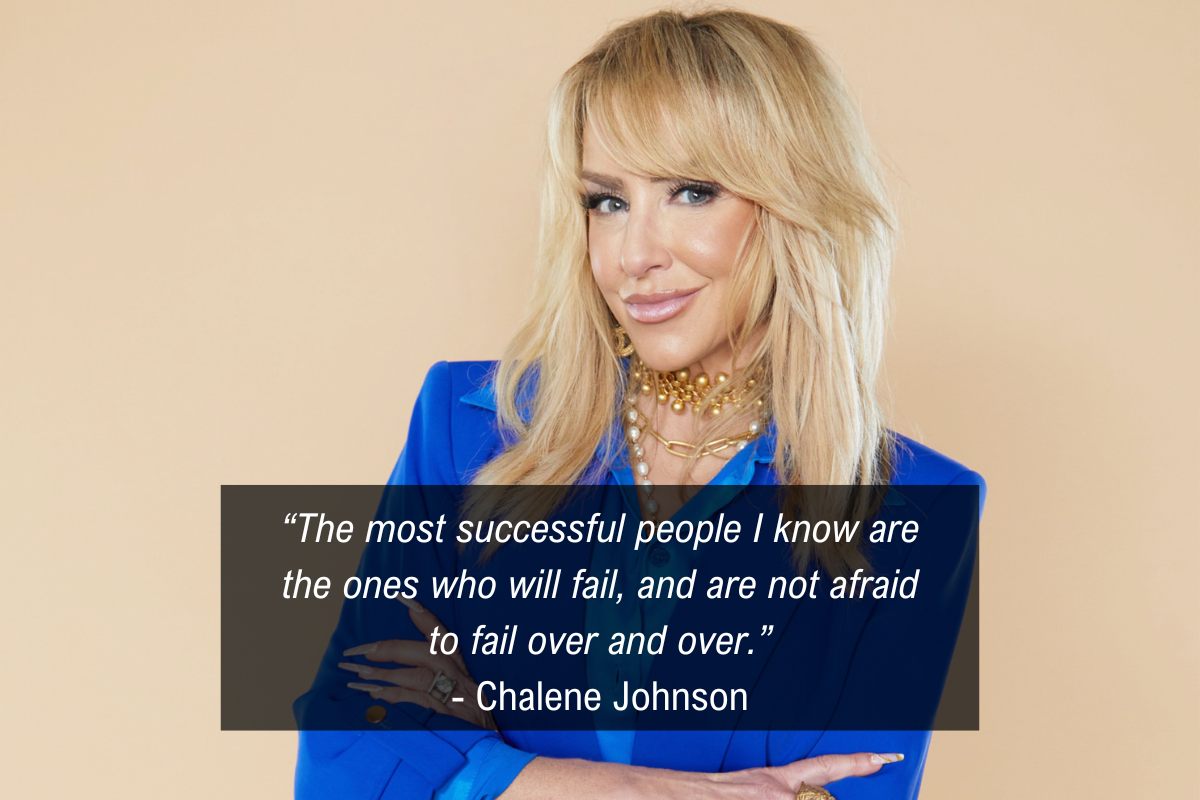 Chalene Johnson entrepreneurship quote - fail