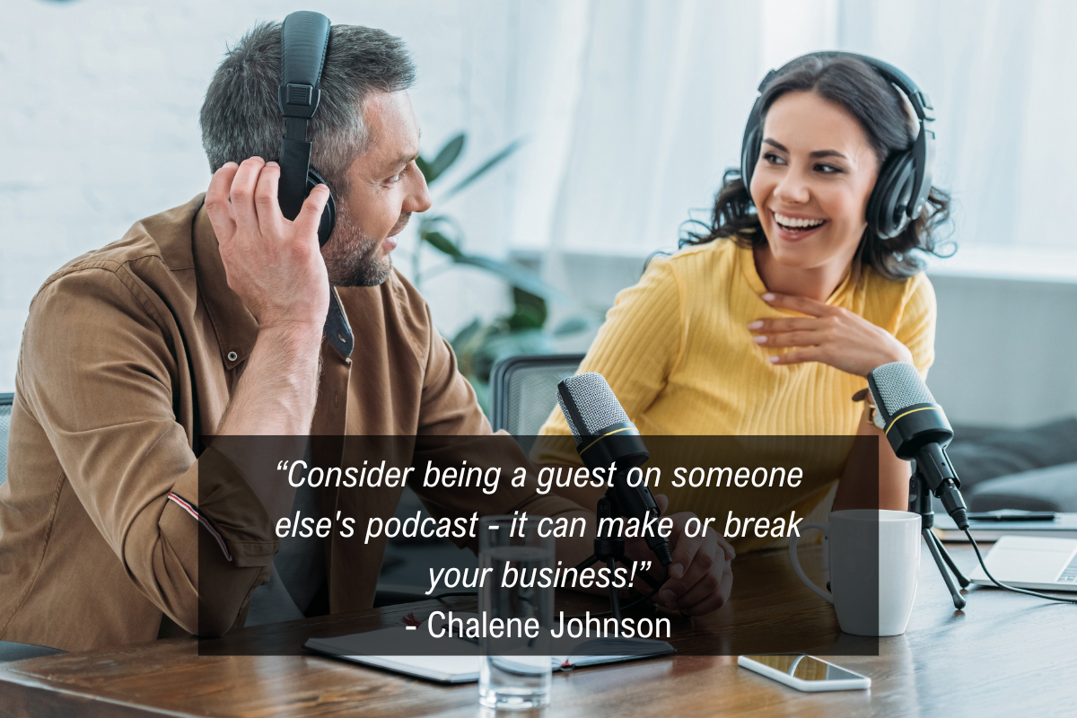 Chalene Johnson patient, persistent, and omnipresent Business quote - podcast