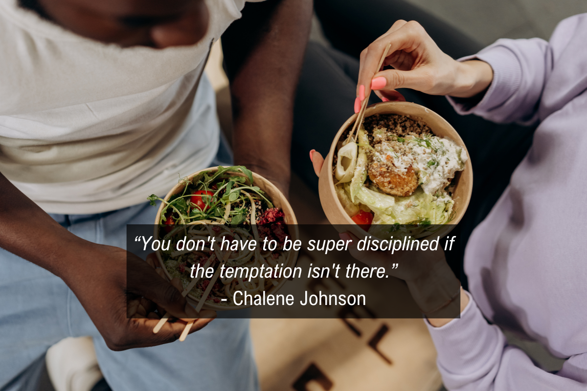 Chalene Johnson diet quote - discipline