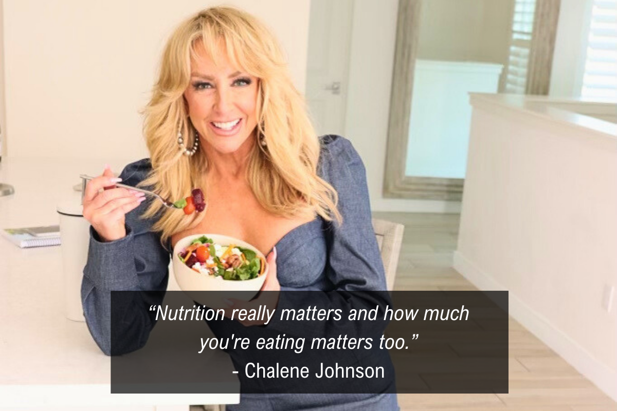 Chalene Johnson lose weight after 40 quote - nutrition