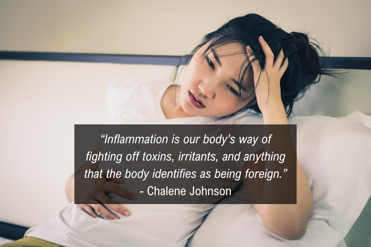 Chalene Johnson quote Gut Health Inflammation and Weight Gain - toxins