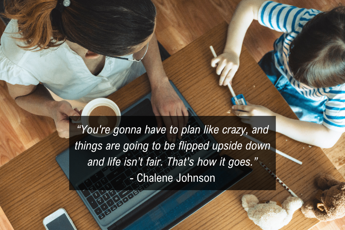 Chalene Johnson quote working mom - crazy fair