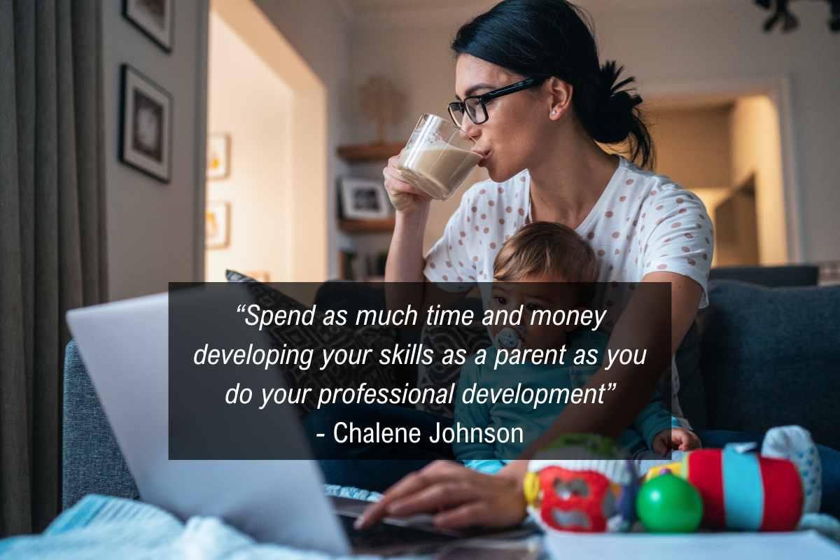Chalene Johnson quote working mom - skills