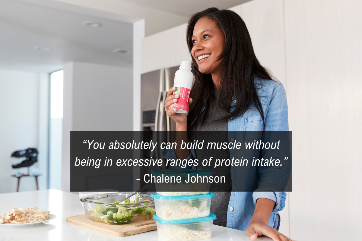 Chalene Johnson protein quote - excessive