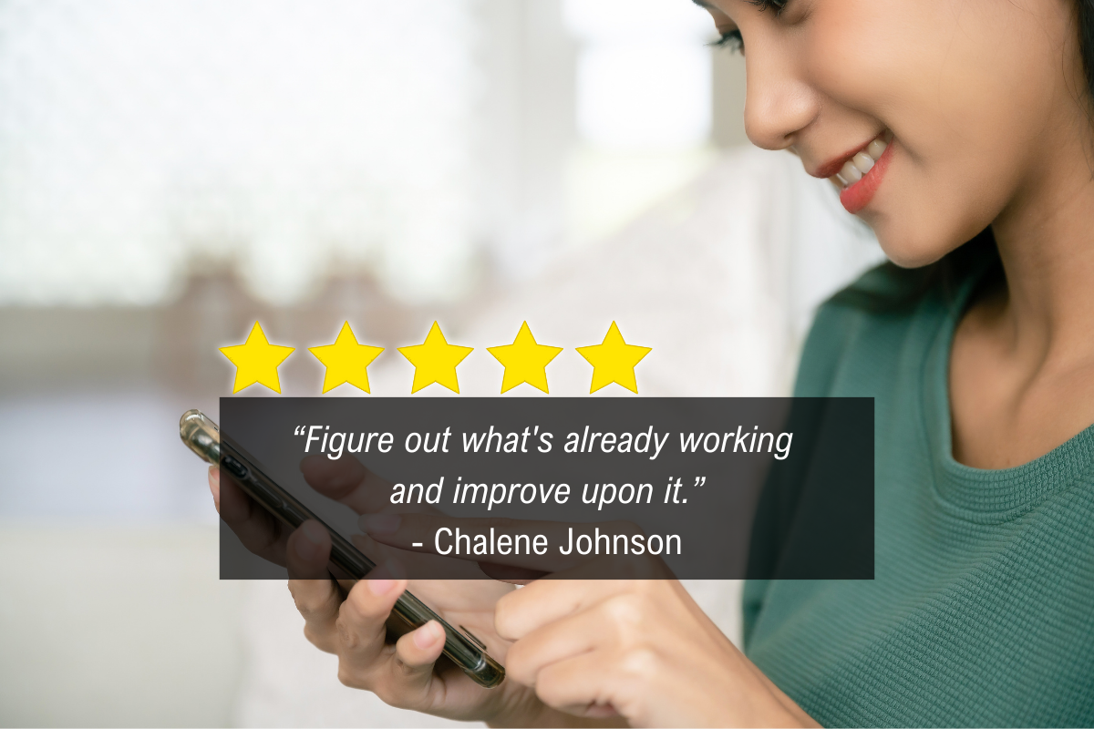 Chalene Johnson Business Growth quote - improve