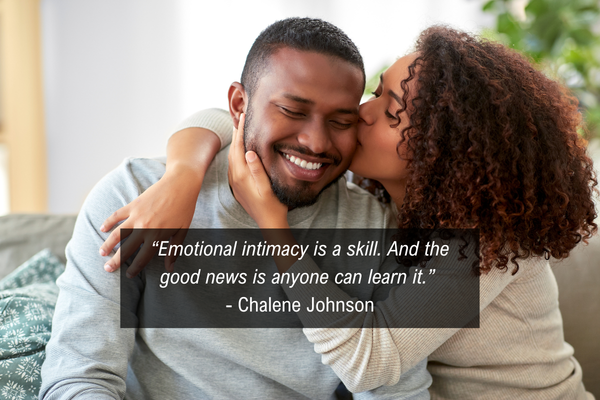 Chalene Johnson Emotional intimacy quote - skill