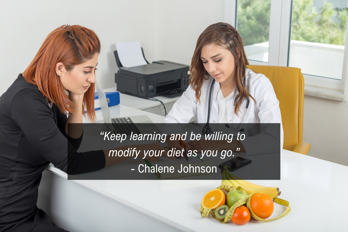 Chalene Johnson Personalized Diet Plan quote - learning