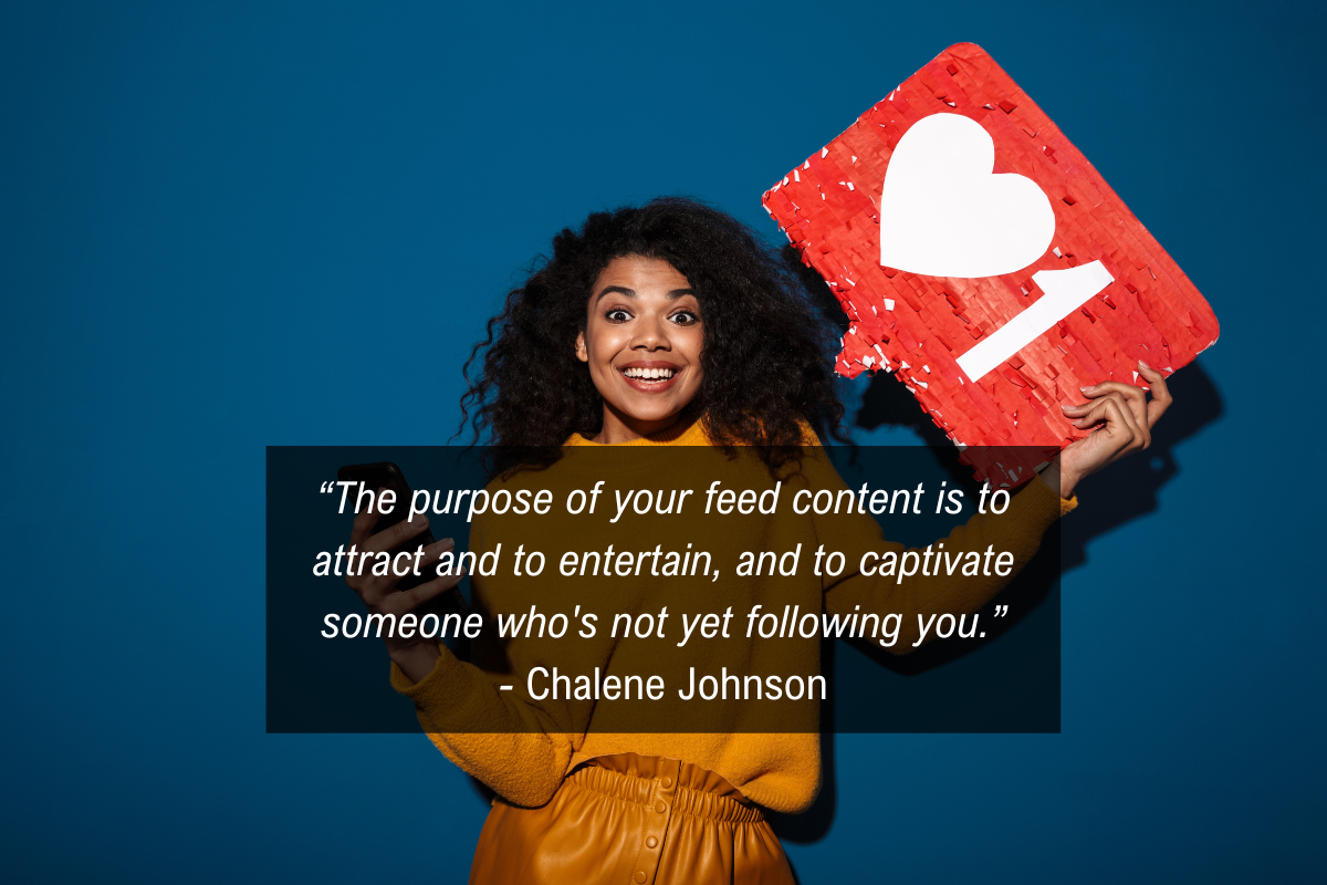 Chalene Johnson Sell on Social Media quote - attract entertain