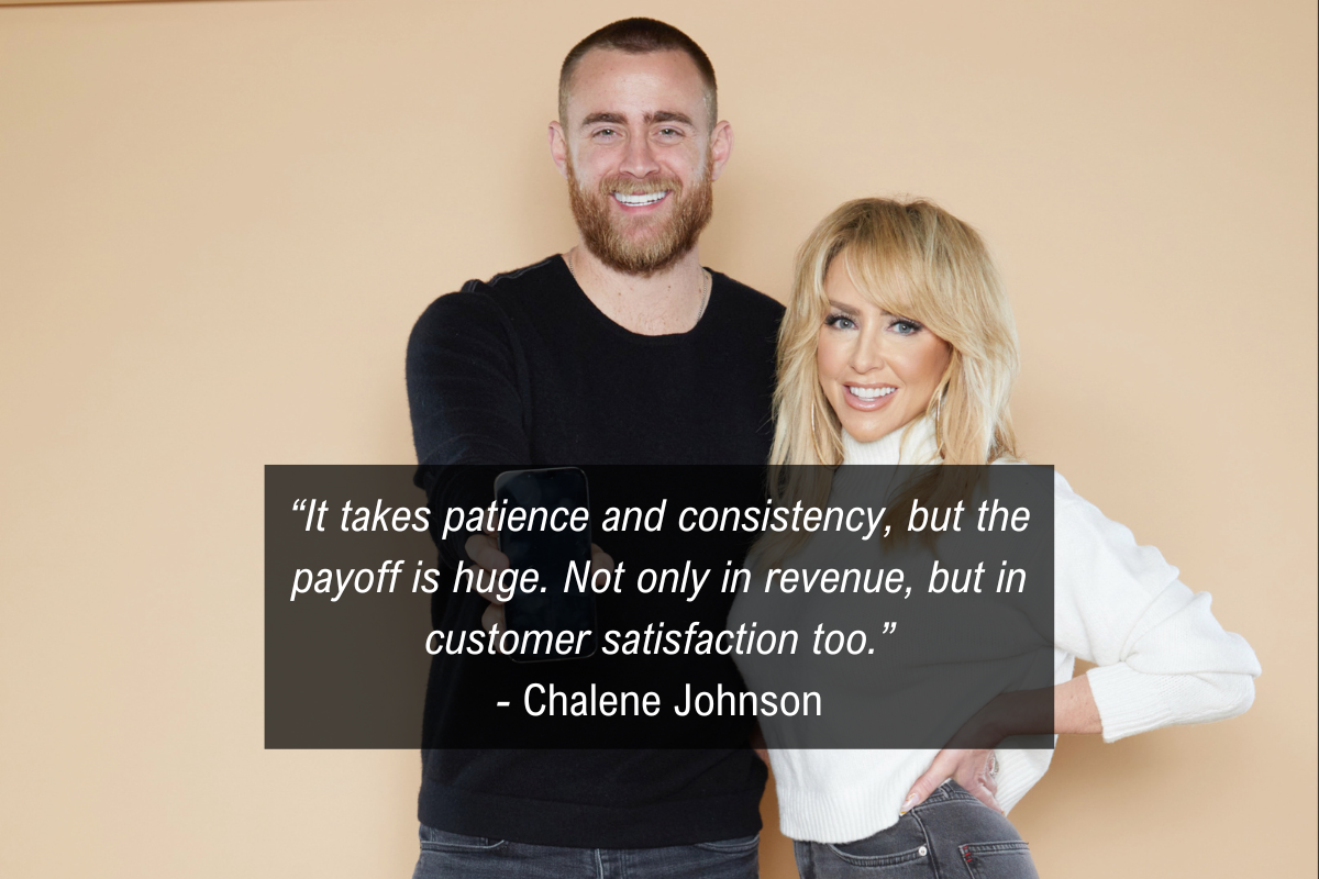 Chalene Johnson Sell on Social Media quote - payoff