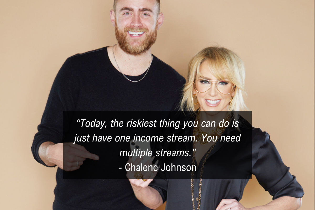 Chalene Johnson Side Hustles quote - income streams
