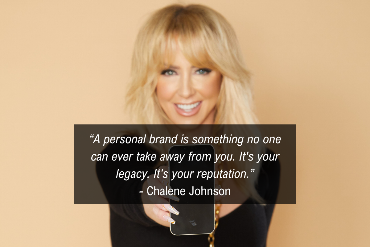 Chalene Johnson personal brand quote - legacy