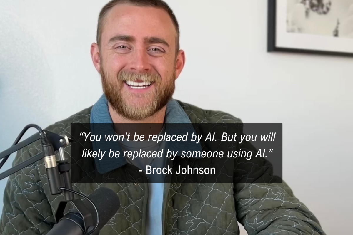 Brock Johnson Instagram Reels quote - AI