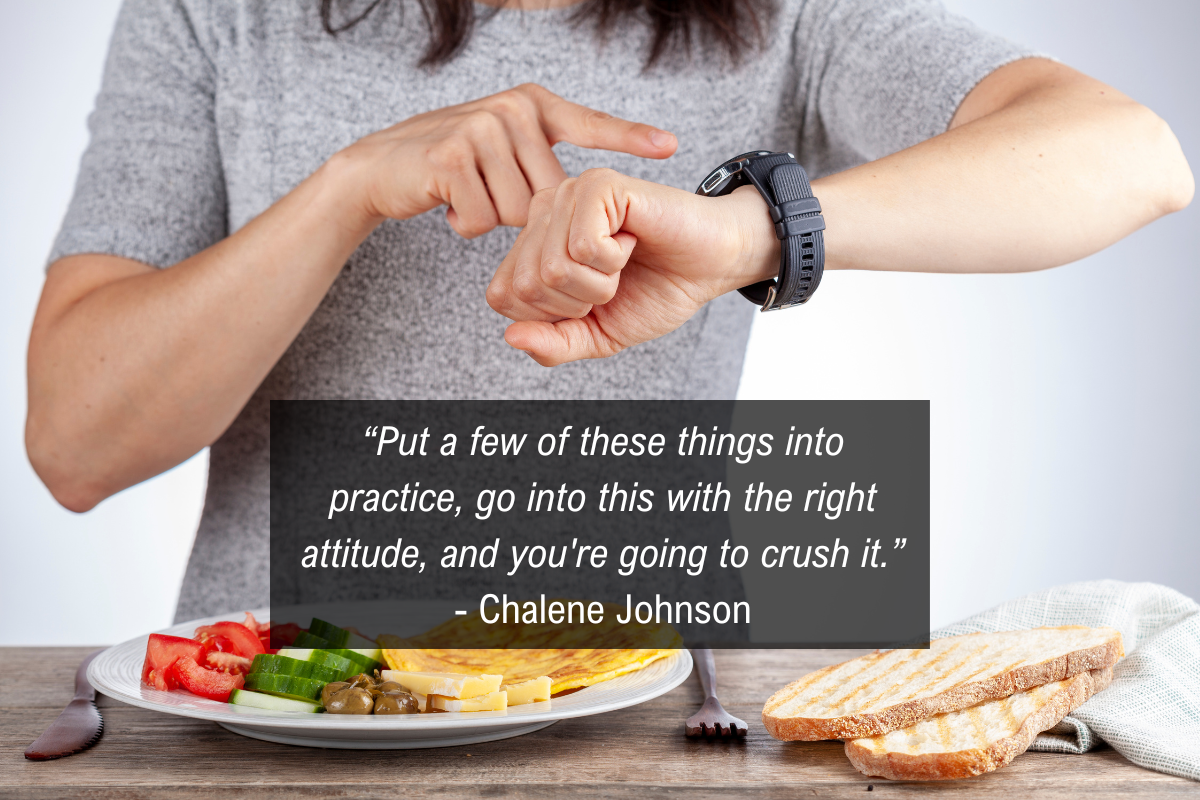 Chalene Johnson Intermittent Fasting quote - attitude