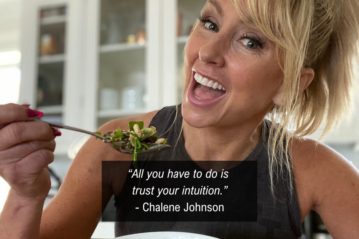 Chalene Johnson Intermittent Fasting quote - intuition