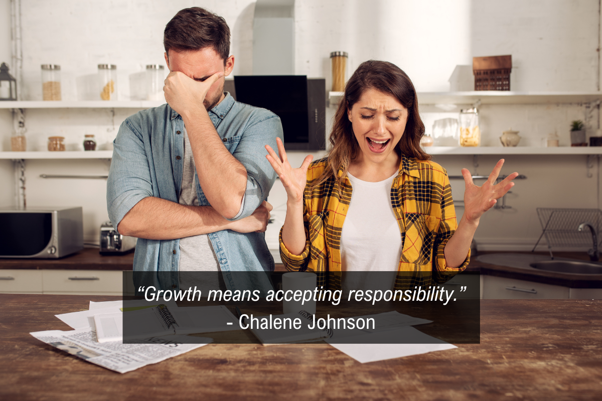 Chalene Johnson failure quote - responsibility