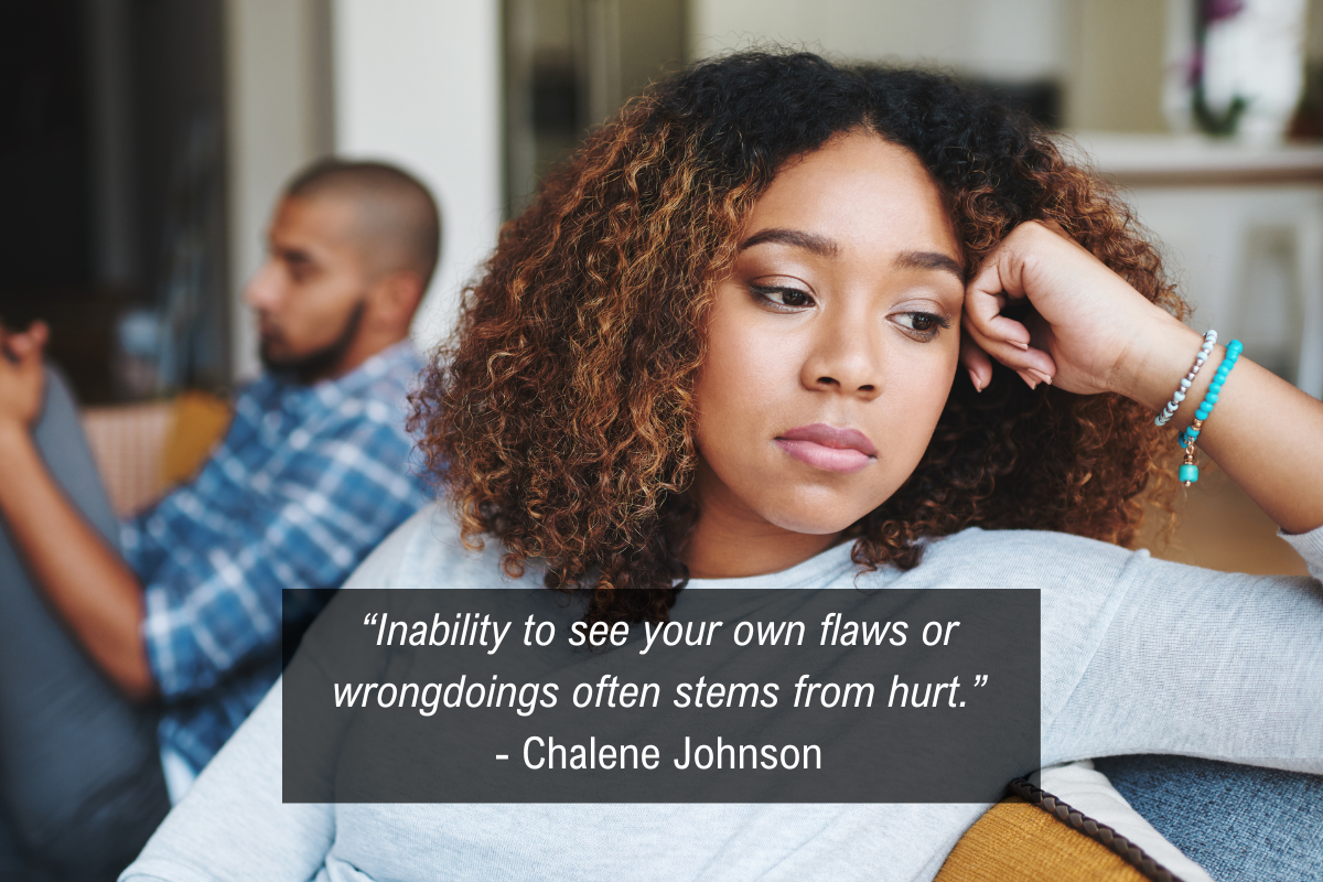 Chalene Johnson you're the problem quote - hurt