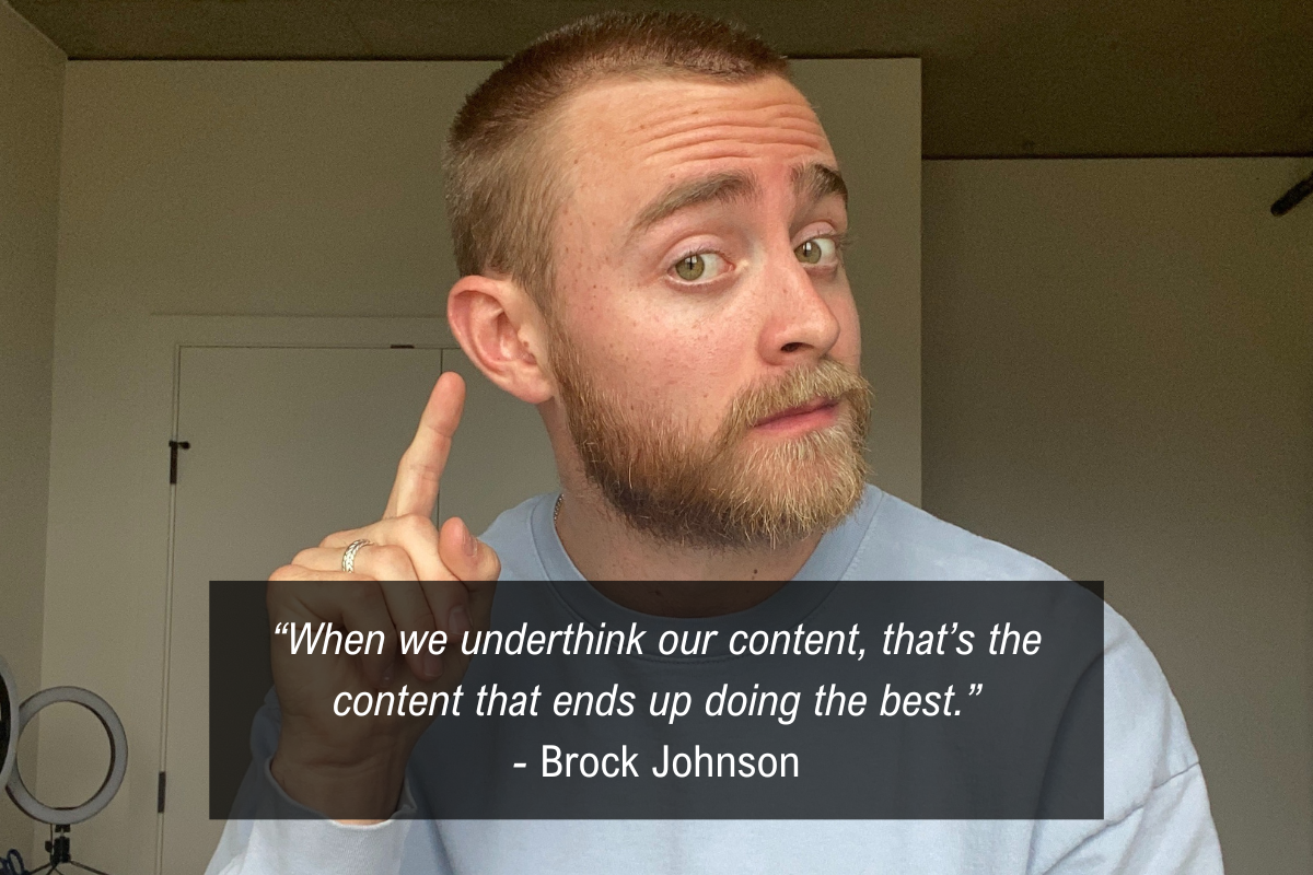 Brock Johnson Instagram Reels quote - best