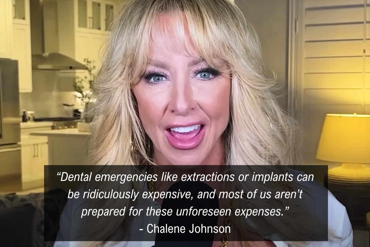 Chalene Johnson carsmart quote - dental