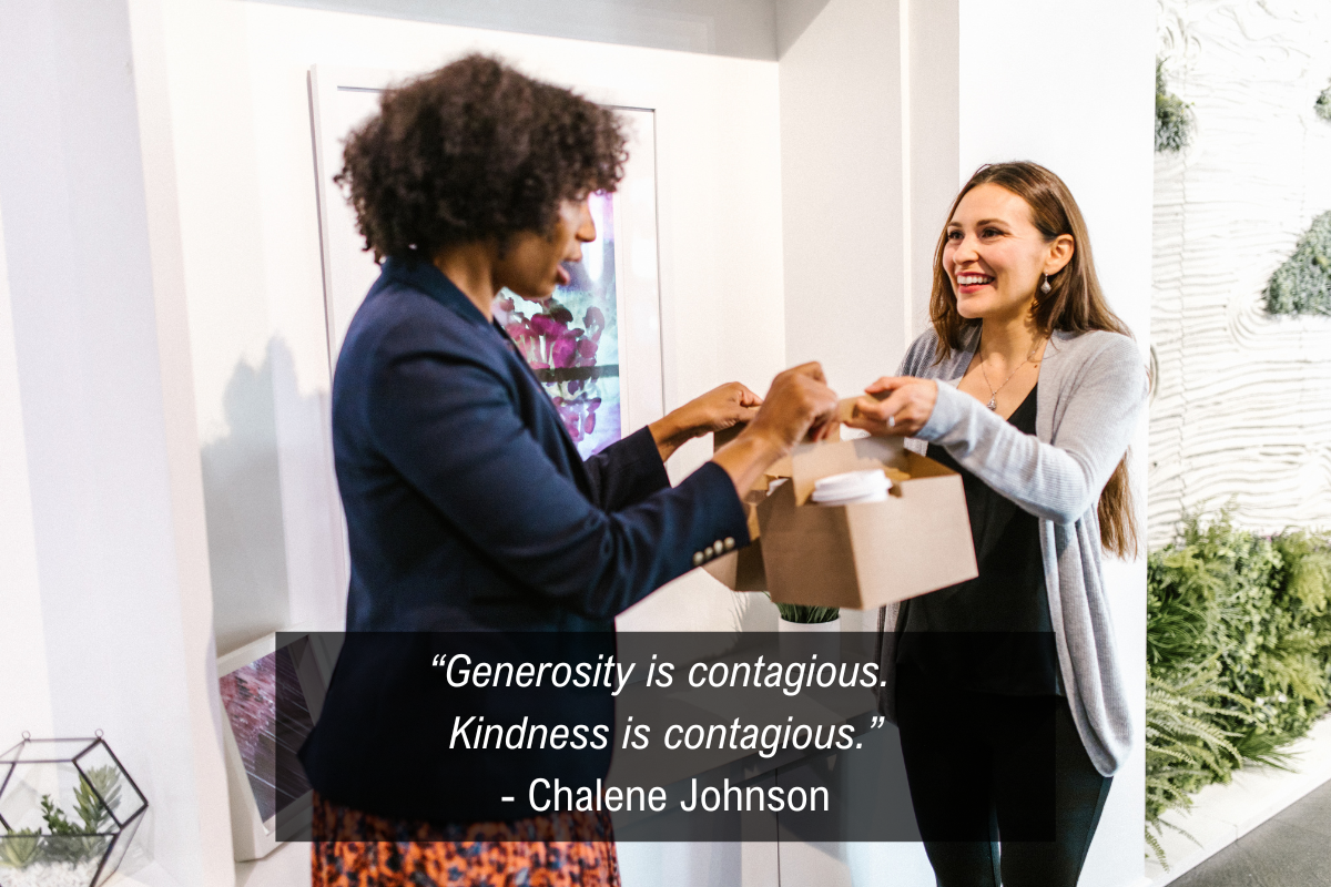 Chalene Johnson holiday tradition quote - contagious