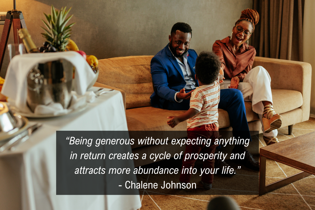 Chalene Johnson how to become wealthy quote - abundance