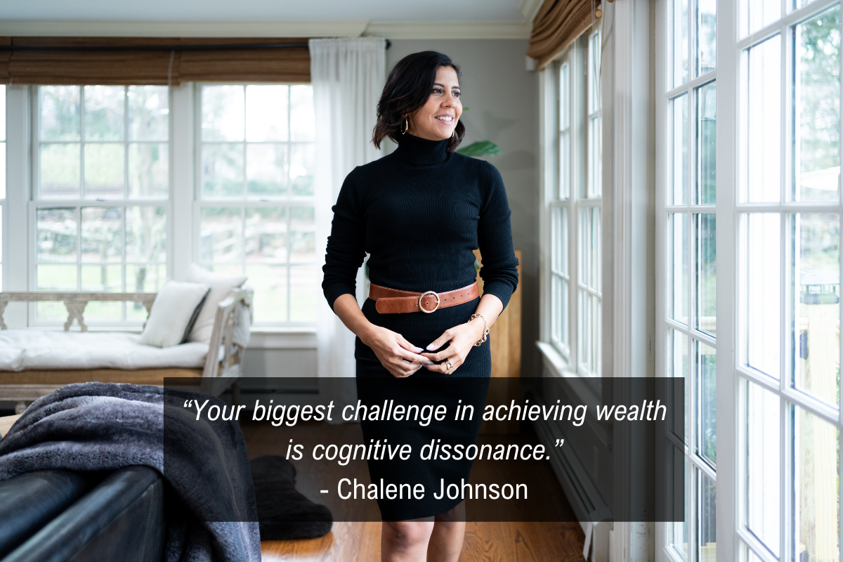 Chalene Johnson how to become wealthy quote - challenge