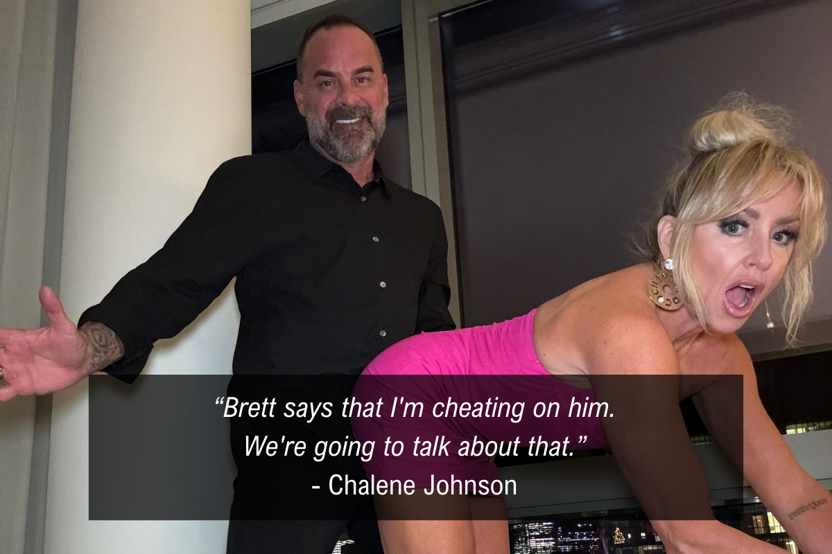 Chalene Johnson lifer update quote - bret cheating