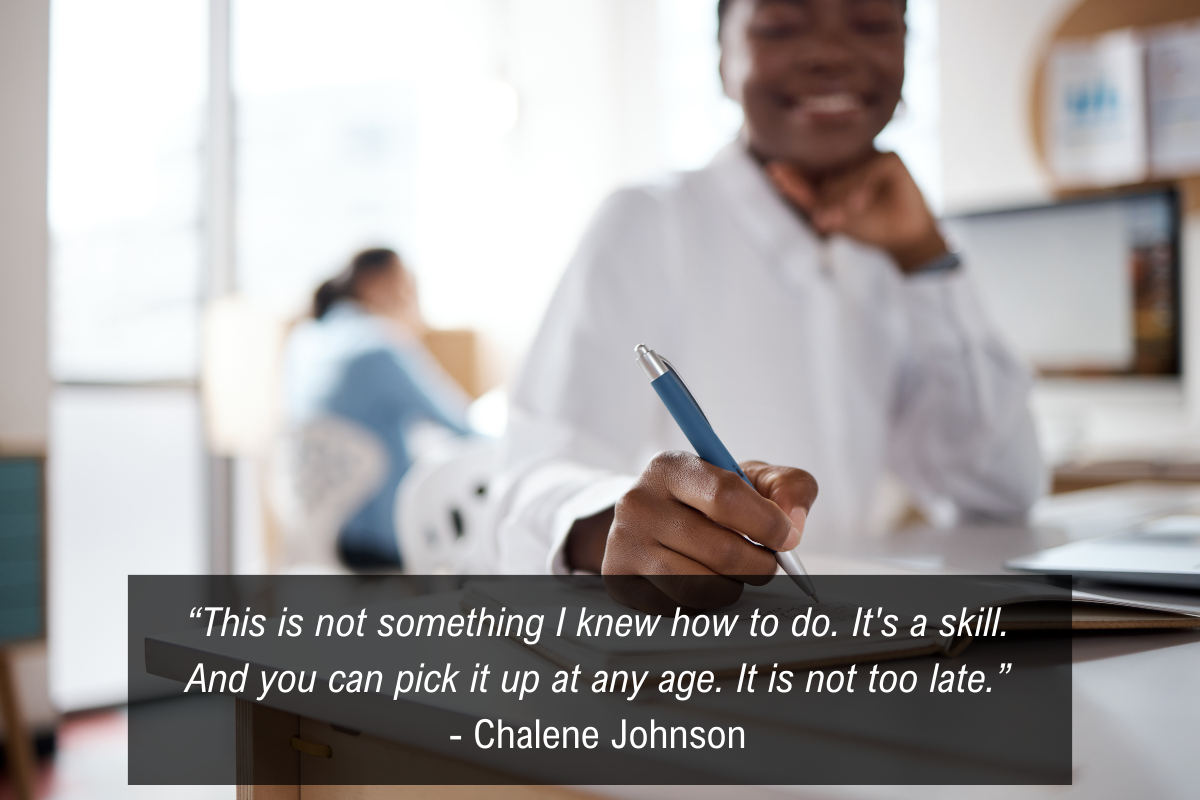 Chalene Johnson manifest quote - skill late