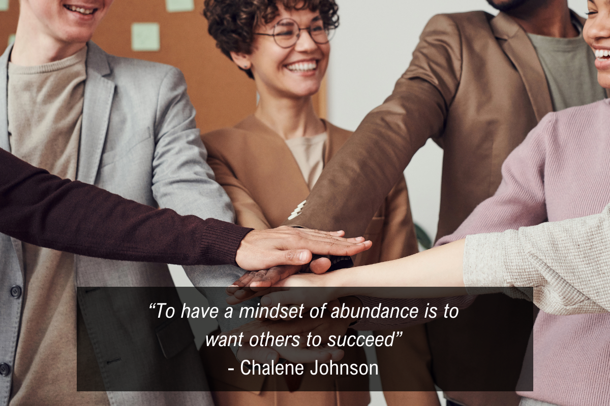 Chalene Johnson scarcity mindset quote - abundance