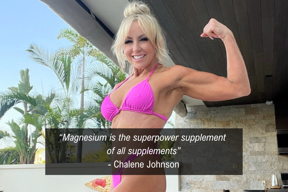 Chalene Johnson supplements quote - magnesium