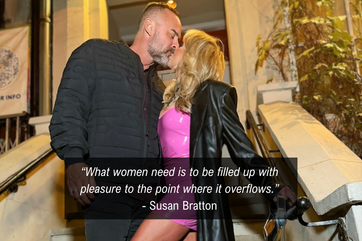 Susan Bratton don't want sex quote - pleasure
