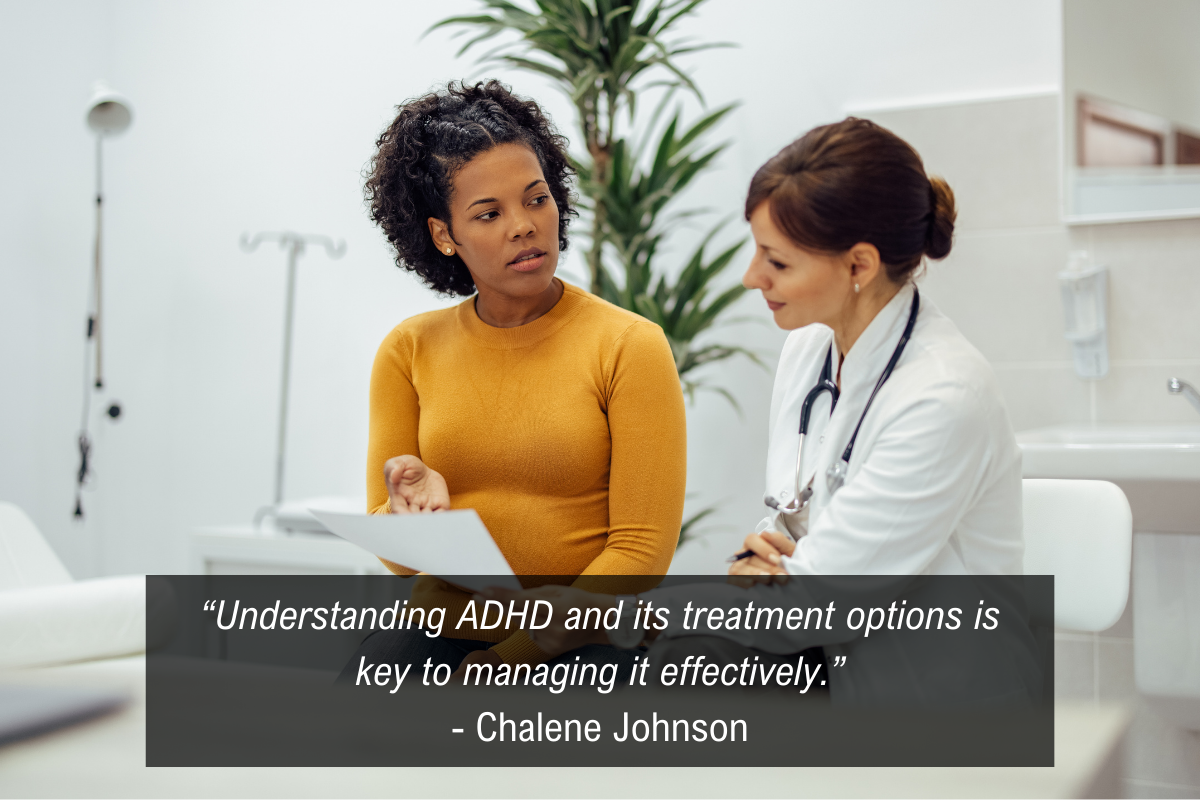 Chalene Johnson ADHD medication quote - manage