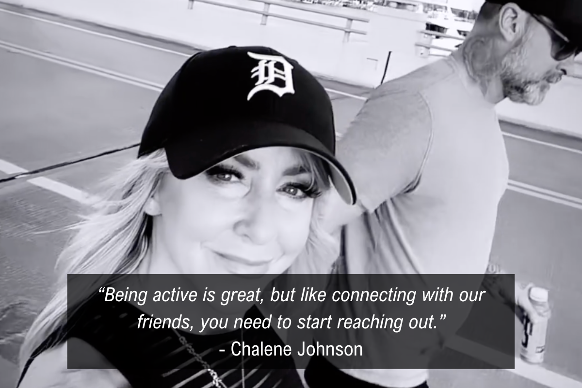 Chalene Johnson my dad’s accident advice - reach out
