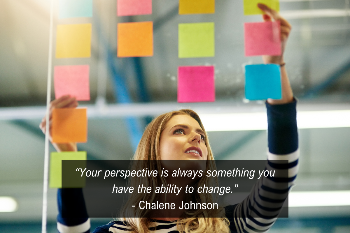 Chalene Johnson stressed quote - change